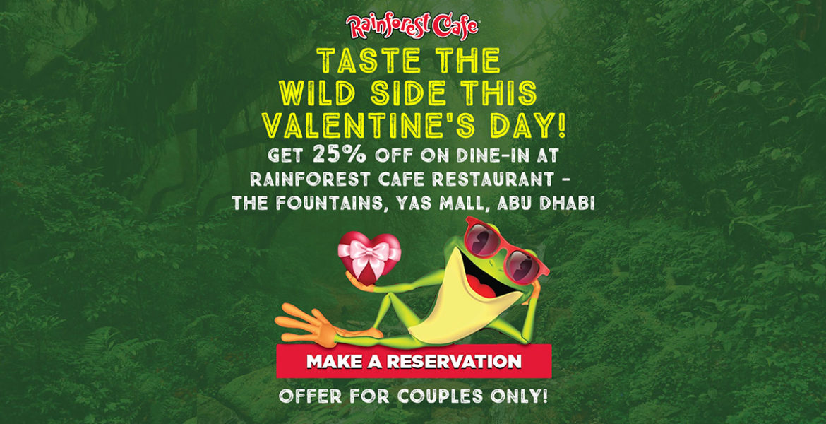 *Valentine’s Day Offer* at The Fountains, Yas Mall