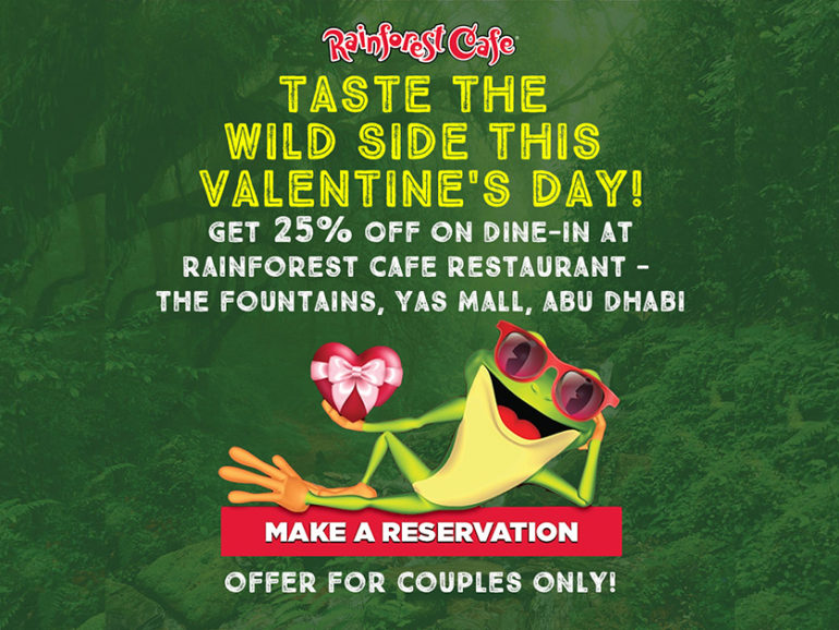 *Valentine’s Day Offer* at The Fountains, Yas Mall