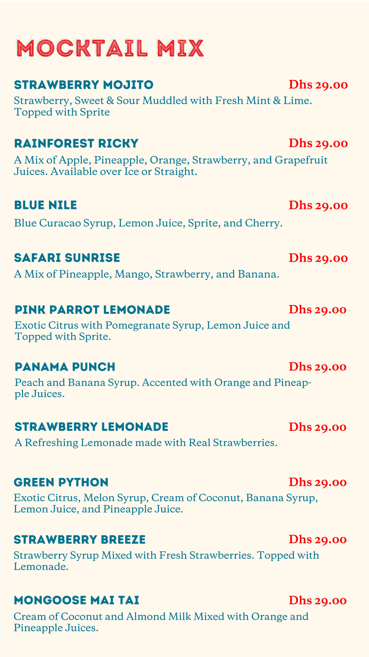 Mocktail-Mix